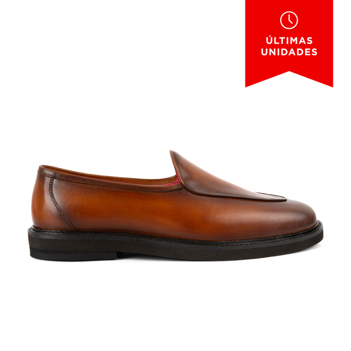 Mocasín Carlo Caramelo Suela Ultraliviana