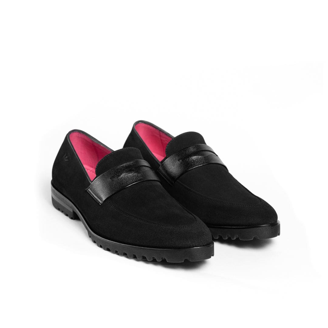 Mocasín Alessio Negro Suela Ultraliviana Sale