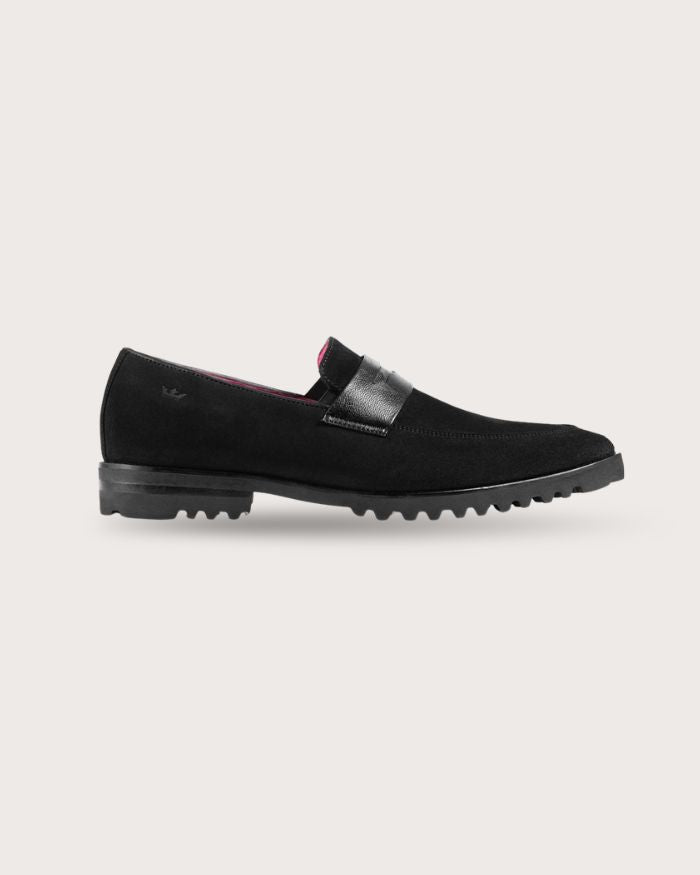 Mocasín Alessio Negro Suela Ultraliviana