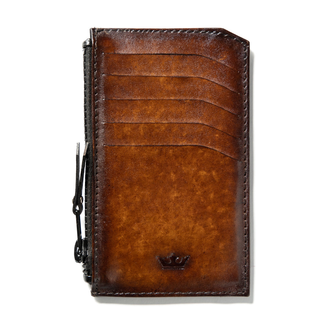 Billetera Caramelo Patina