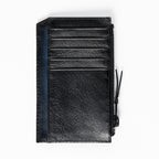 Billetera Azul - Negro Patina