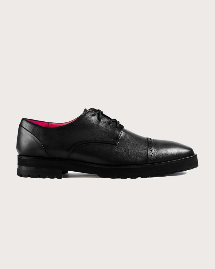 Oxford Cesare Negro Suela Ultraliviana