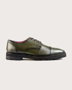 Oxford Cesare Verde Suela Ultraliviana