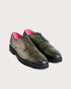 Oxford Cesare Verde Suela Ultraliviana