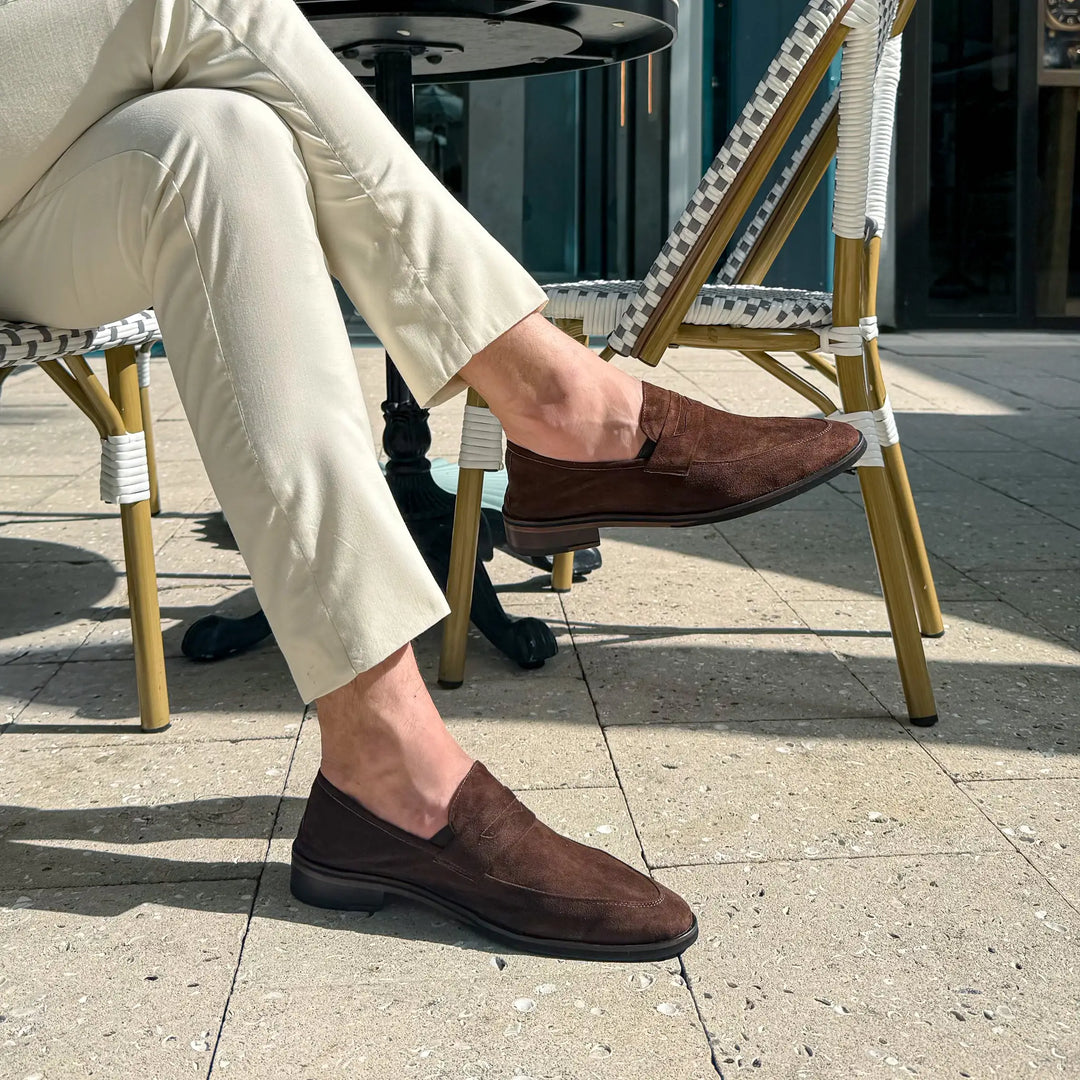 Mocasín Viaggio Chocolate Suela Clásica