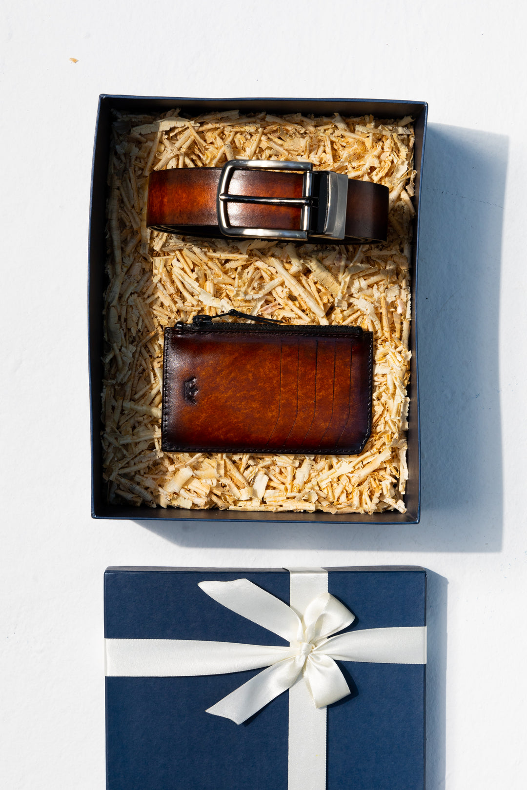 Cinturón Billetera Cognac – Argento Bourbon - Main Image