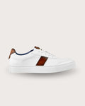 Sneaker Pisa Bianco-Caramelo