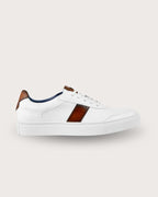 Sneaker Pisa Bianco-Caramelo