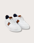 Sneaker Pisa Bianco-Caramelo