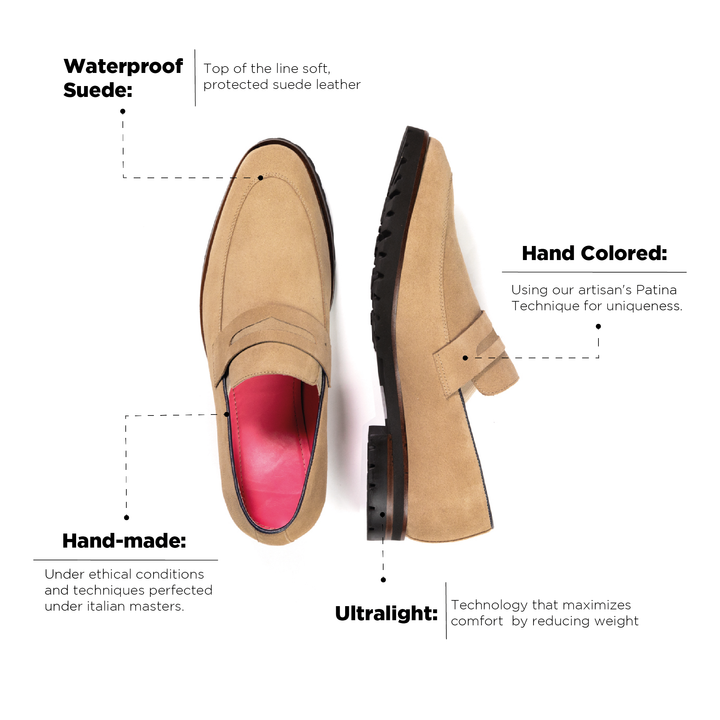 Mocasin Alessandro Gamuza Sould Sale
