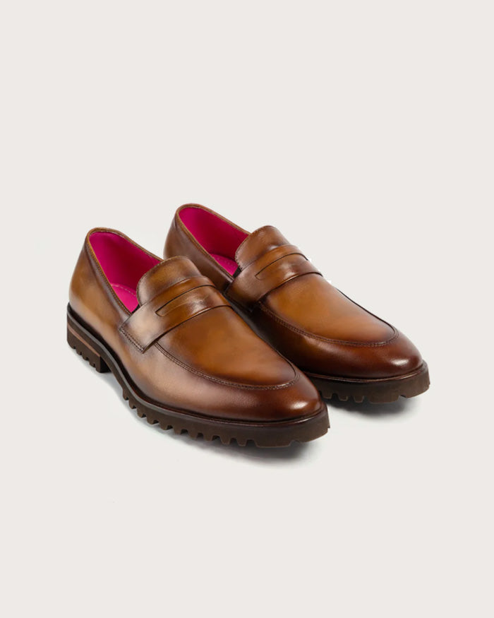 Mocasín Alessandro Caramelo Suela Ultraliviana