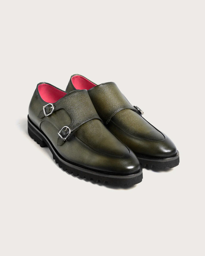 Monk Claudio Verde Suela Ultraliviana