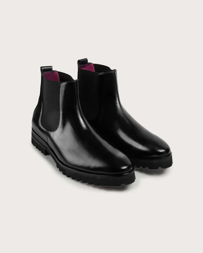 Bota Jacques Negro Suela Ultraliviana