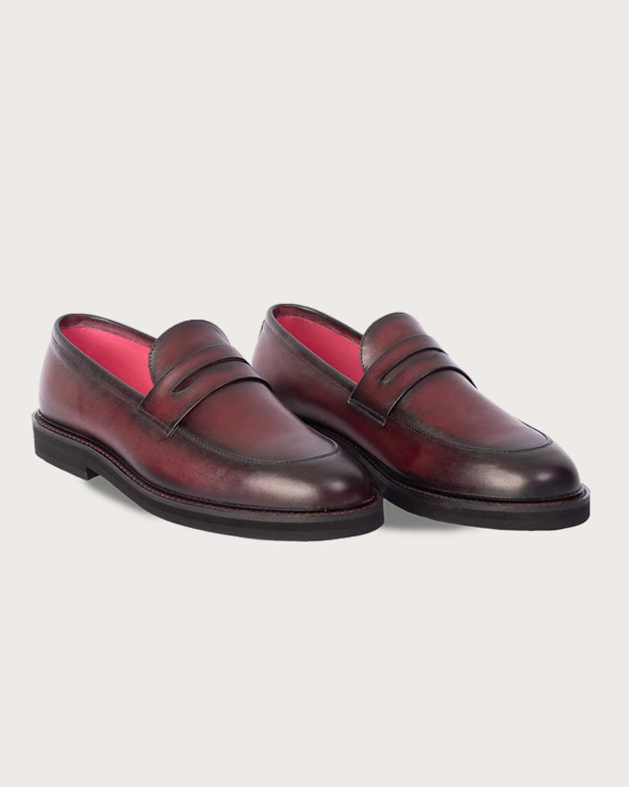 Mocasín Mercer Merlot Suela Ultraliviana