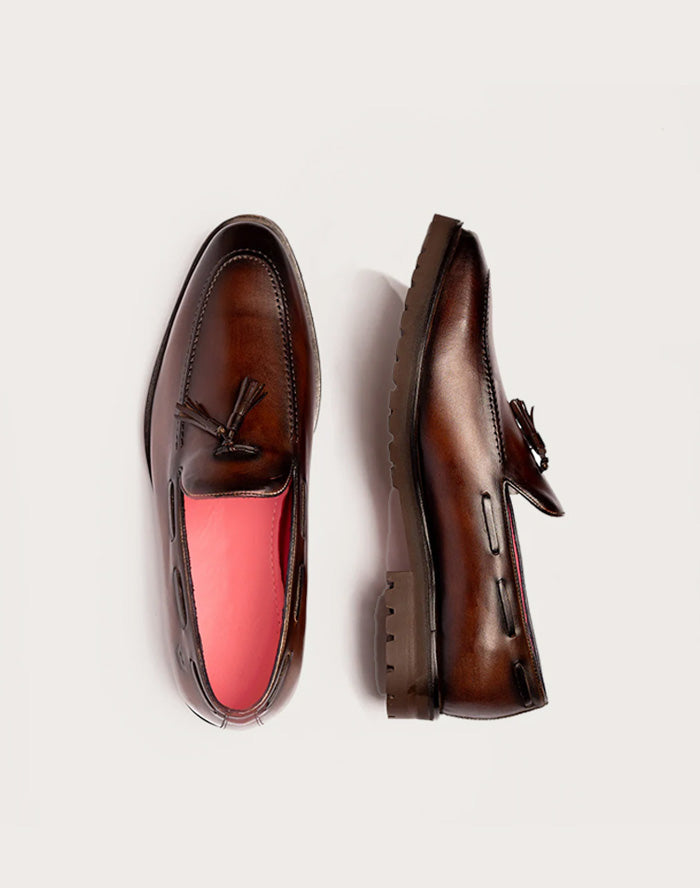 Mocasín Venetto Café Suela Ultraliviana