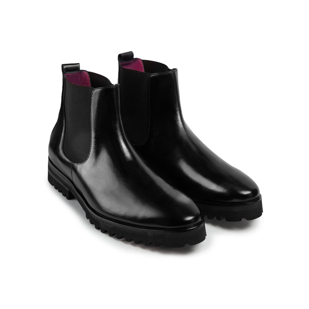 Bota Jacques Negro Suela Ultraliviana