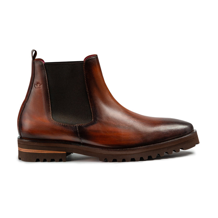 Bota Jacques Cognac Suela Ultraliviana